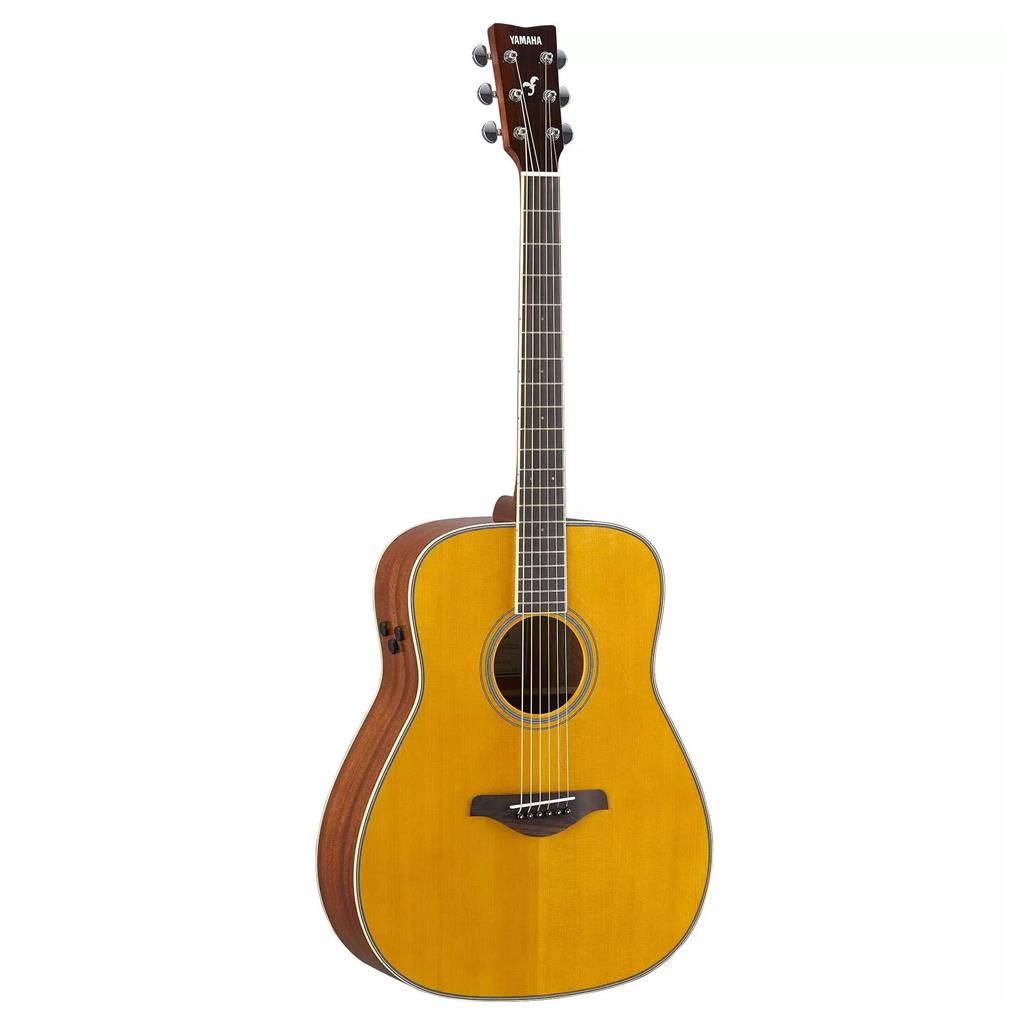 Yamaha FG-TA TransAcoustic Acoustic-Electric Guitar (VT: Vintage Tint)